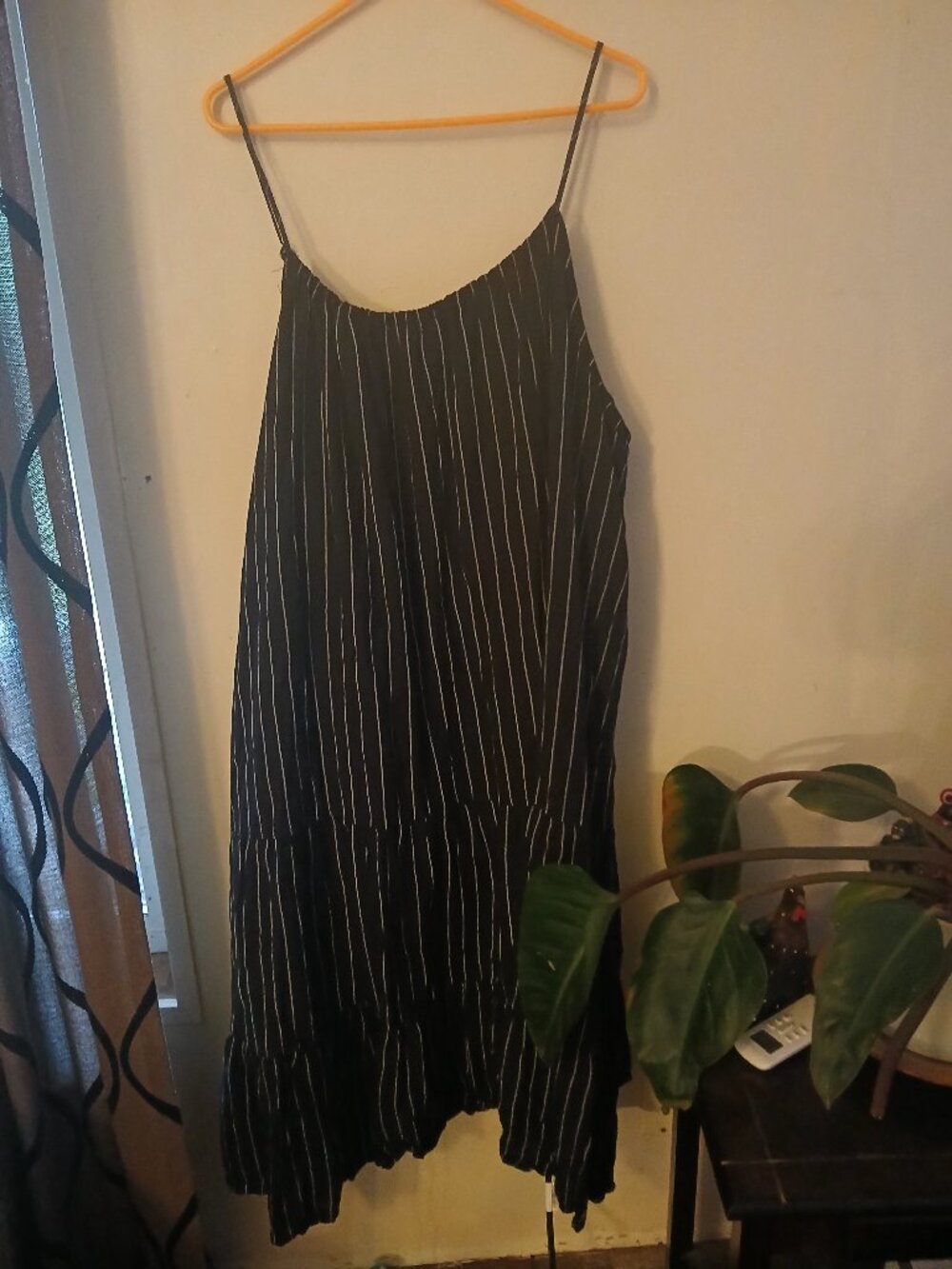 Dip women's black striped dress Size 3X